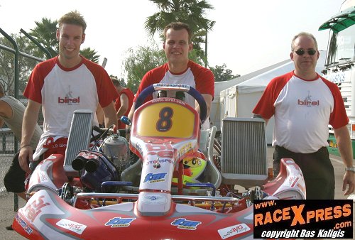 v.l.n.r. Wouters, Van Grunsven en Dortmans